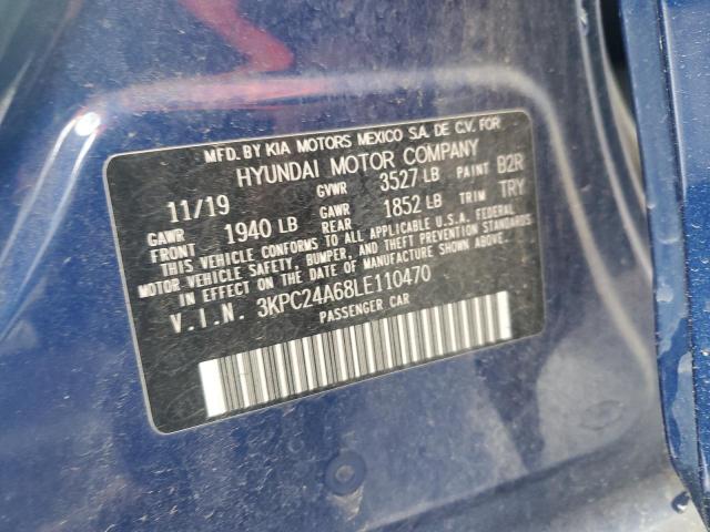 3kpc24a68le110470 - 2020 Hyundai accent se - #53161065