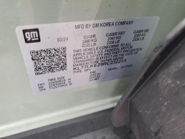 2024 CHEVROLET TRAX ACTIV - KL77LKE29RC232214