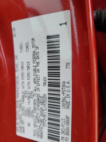 2020 TOYOTA TUNDRA CRE - 5TFDY5F17LX935289