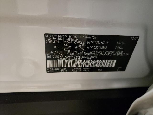 2025 TOYOTA RAV4 SE - JTMCB3FV8SD238587