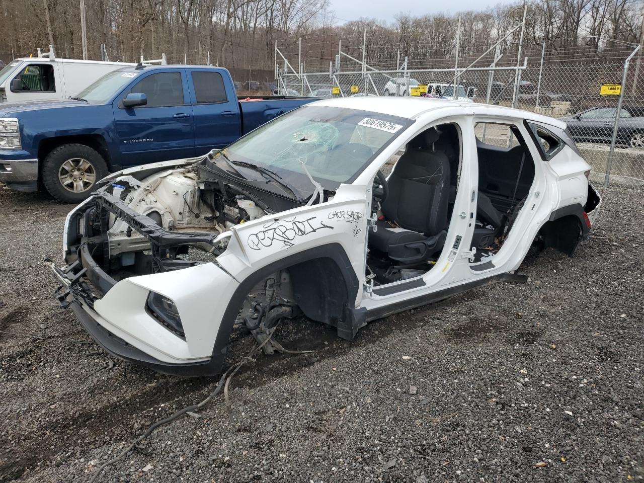 Lot #3156374392 2022 HYUNDAI TUCSON SE