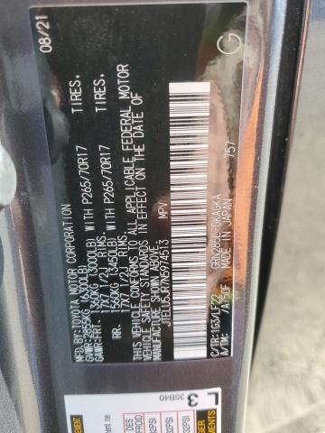 2022 TOYOTA 4RUNNER SR - JTELU5JR7N5974513