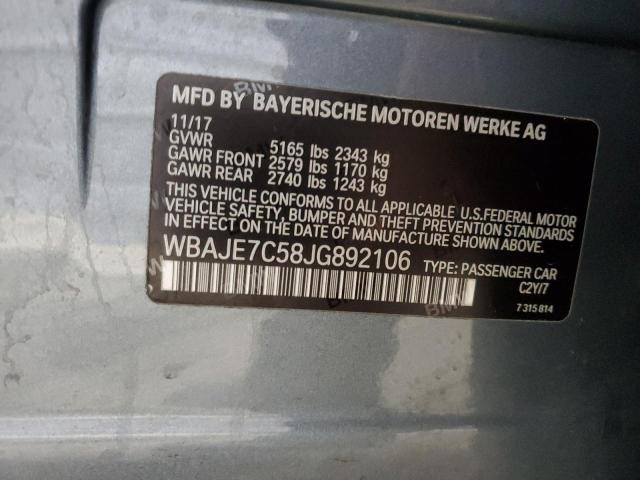 2018 BMW 540 XI - WBAJE7C58JG892106