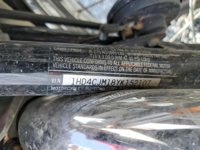 2000 HARLEY-DAVIDSON XL883 C 1HD4CJM18YK152107