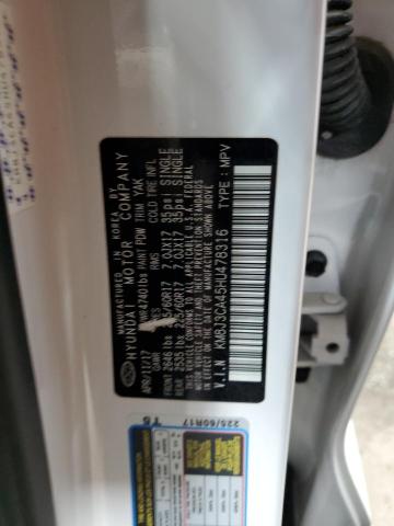 2017 HYUNDAI TUCSON LIM - KM8J3CA45HU478316