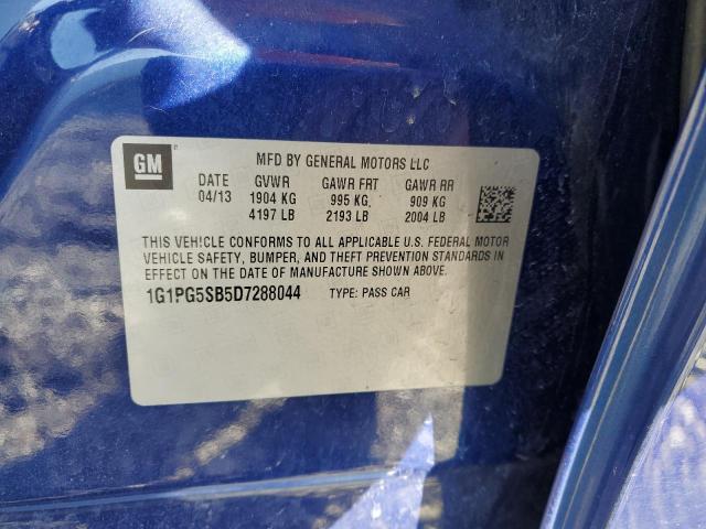 1G1PG5SB5D7288044 2013 CHEVROLET CRUZE