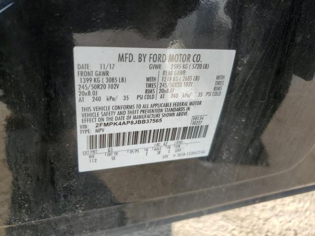 2018 FORD EDGE SPORT - 2FMPK4AP8JBB37565