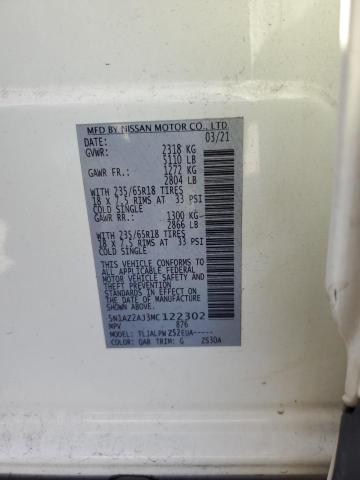 2021 NISSAN MURANO S - 5N1AZ2AJ3MC122302