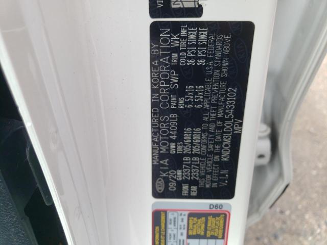 KNDCM3LD0L5433102 2020 KIA NIRO