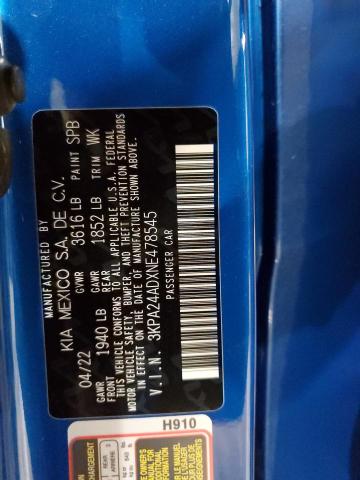 2022 KIA RIO LX - 3KPA24ADXNE478545