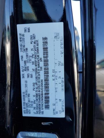 2017 FORD ESCAPE SE - 1FMCU9G98HUD29930