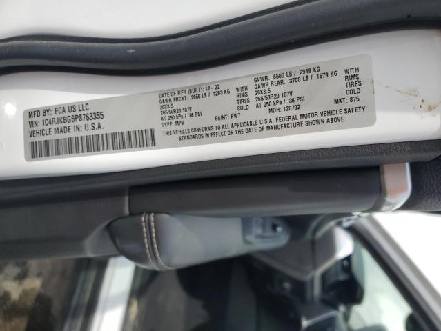 2023 JEEP GRAND CHER - 1C4RJKBG6P8763355