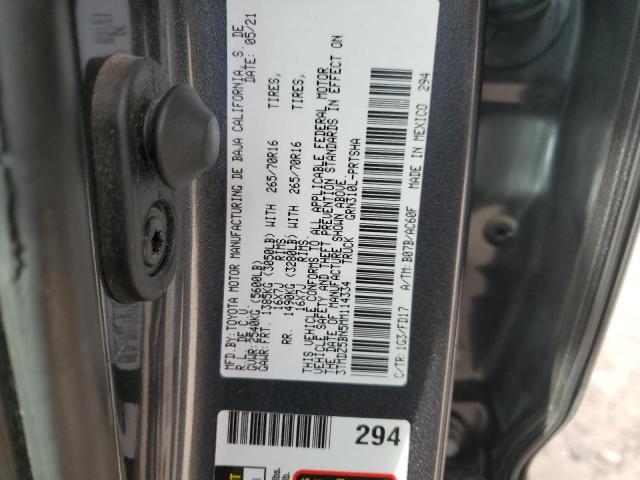 2021 TOYOTA TACOMA DOU - 3TMDZ5BN5MM114334