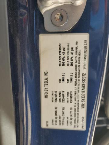 2019 TESLA MODEL 3 - 5YJ3E1EA6KF332972