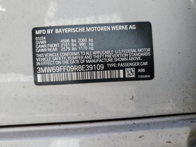 2024 BMW 330I - 3MW69FF09R8E39109