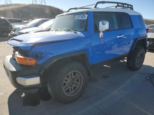 TOYOTA FJ CRUISER 2007 blue  gas JTEBU11F170065676 photo #1