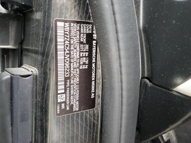 2018 BMW I3 REX - WBY7Z4C54JVD96233