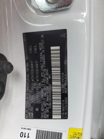 2017 TOYOTA SIENNA LE - 5TDKZ3DCXHS875440