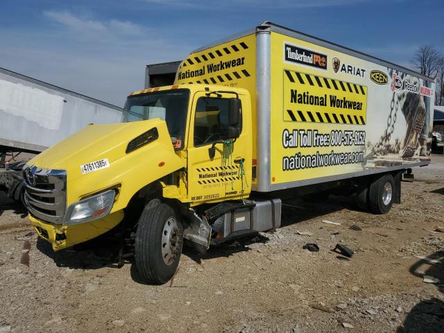 HINO 258/268 2017 yellow  diesel 5PVNE8JV1H4S56104 photo #1