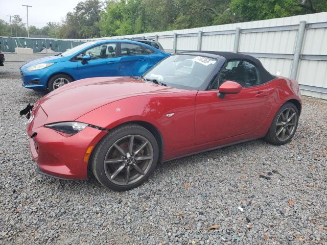 MAZDA MX-5 MIATA 2017 red  gas JM1NDAD79H0121094 photo #1