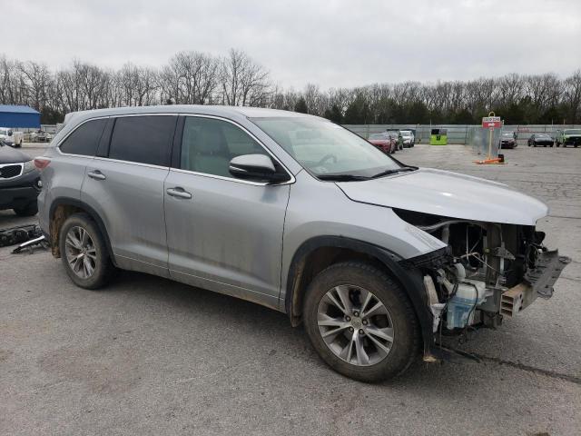 Vin: 5tdbkrfhxfs078473, lot: 50045315, toyota highlander le 20154