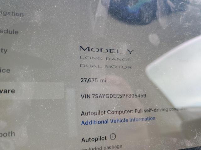 2023 TESLA MODEL Y - 7SAYGDEE5PF895459