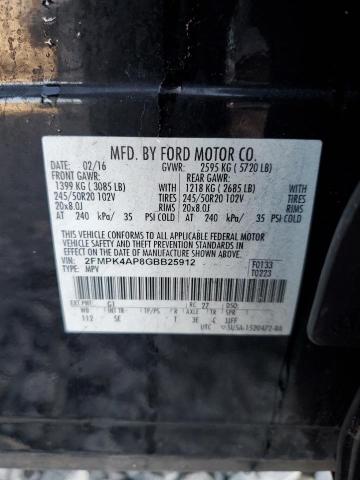2016 FORD EDGE SPORT - 2FMPK4AP8GBB25912