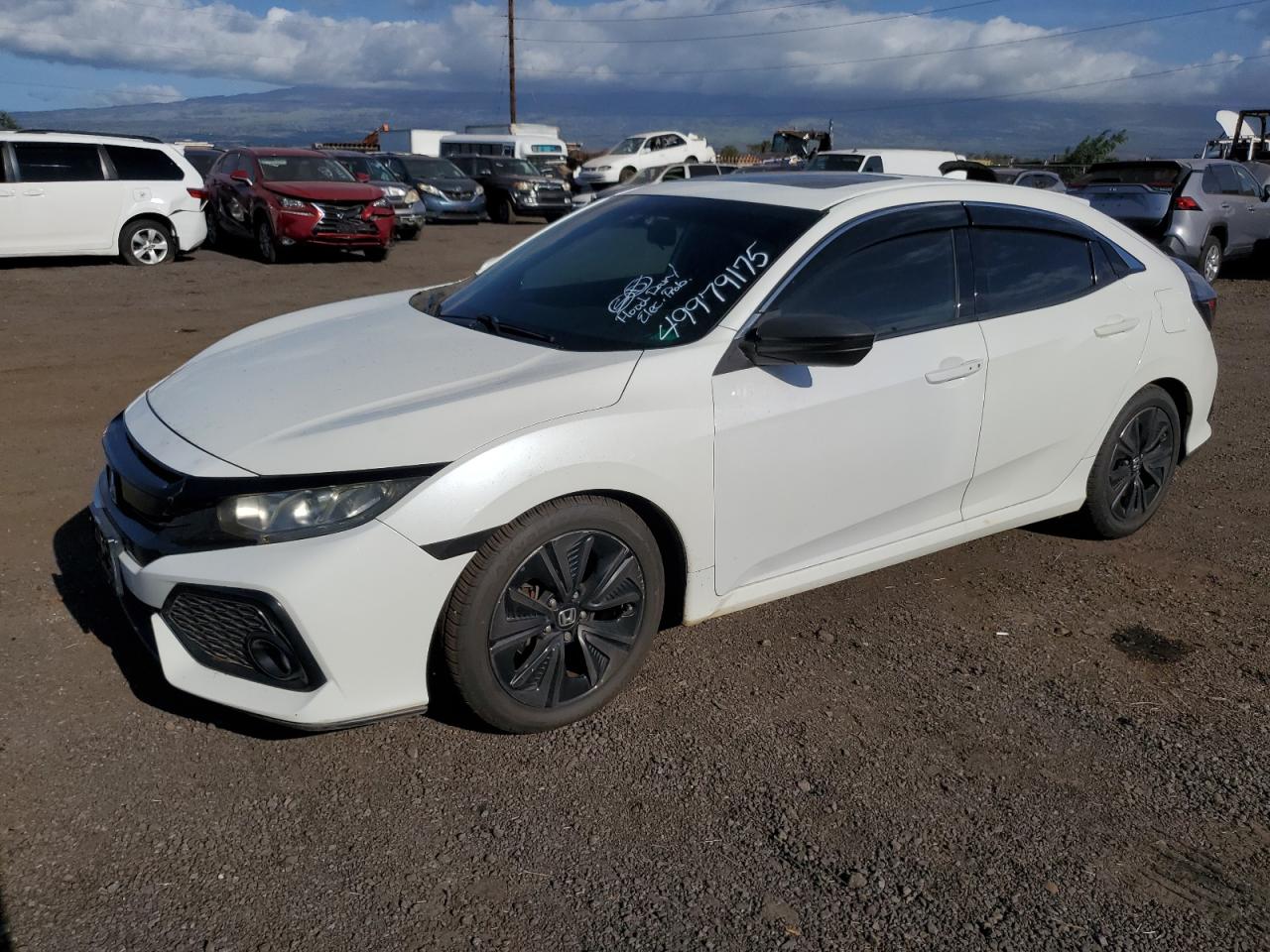 Lot #3247450986 2018 HONDA CIVIC EX