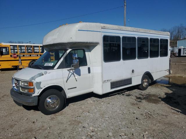 GMC SAVANA CUT 1998 white  gas 1GDJG31J4W1079941 photo #1