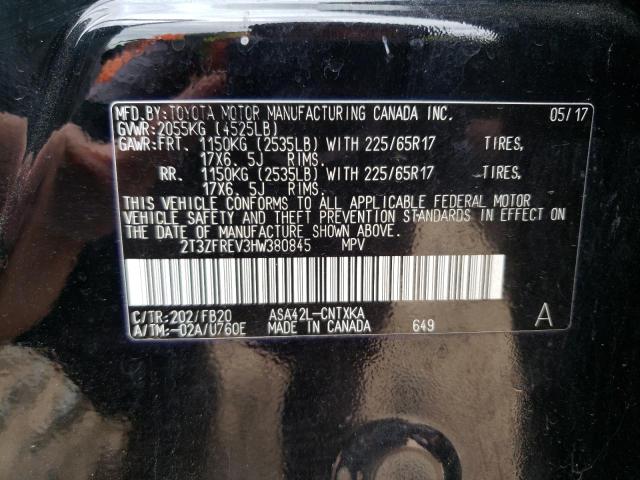 2017 TOYOTA RAV4 LE - 2T3ZFREV3HW380845