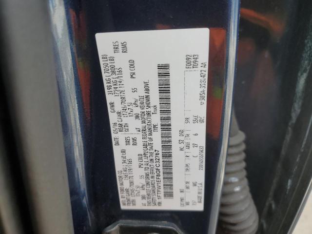 2016 FORD F150 SUPER - 1FTFW1EF8GFC32767