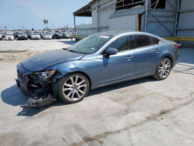 MAZDA 6 GRAND TO 2014 blue sedan 4d gas JM1GJ1W65E1134310 photo #1
