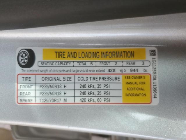 2020 CHEVROLET IMPALA LT 1G11Z5S30LU109644