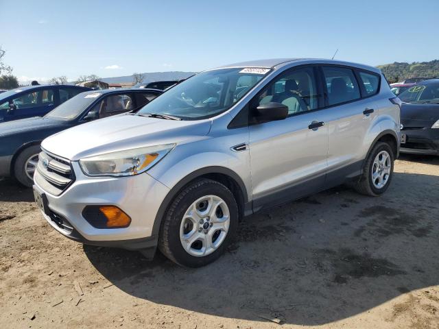 FORD ESCAPE HYB 2017 silver  gas 1FMCU0F71HUB81888 photo #1