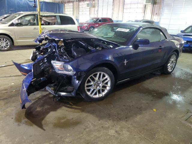 FORD MUSTANG 2012 blue  gas 1ZVBP8EM6C5234453 photo #1