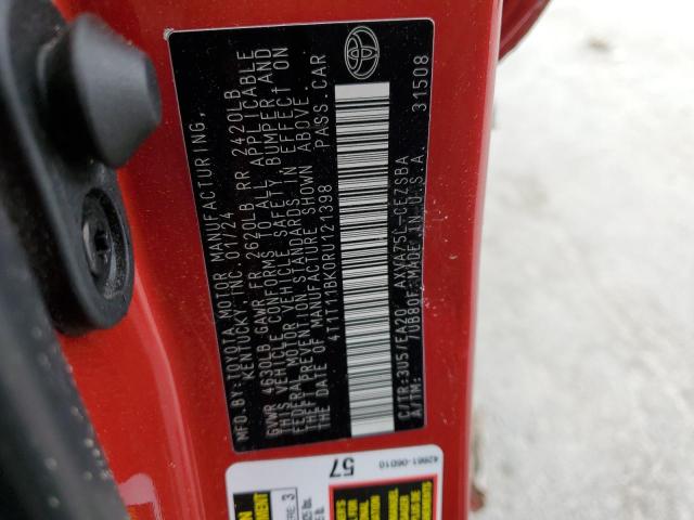 2024 TOYOTA CAMRY SE N - 4T1T11BK0RU121398