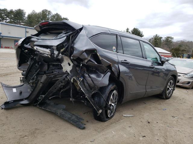 Vin: 5tdgbrch1ms522539, lot: 48102505, toyota highlander hybrid xle 20213