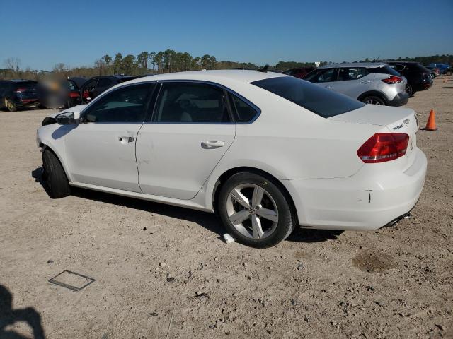 VOLKSWAGEN PASSAT SE 2013 white  gas 1VWBP7A34DC142780 photo #3