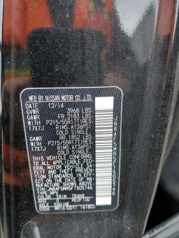 2015 NISSAN JUKE S - JN8AF5MR5FT505746