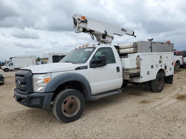 FORD F450 SUPER 2012 white  gas 1FDUF4GY6CEC36030 photo #1