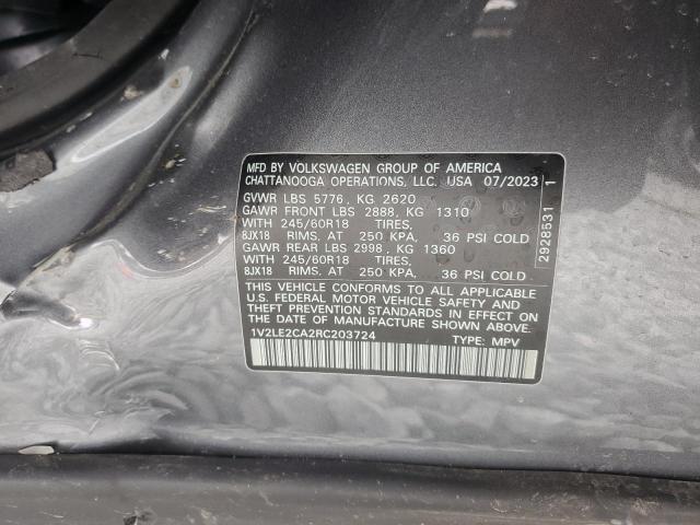 2024 VOLKSWAGEN ATLAS CROS - 1V2LE2CA2RC203724