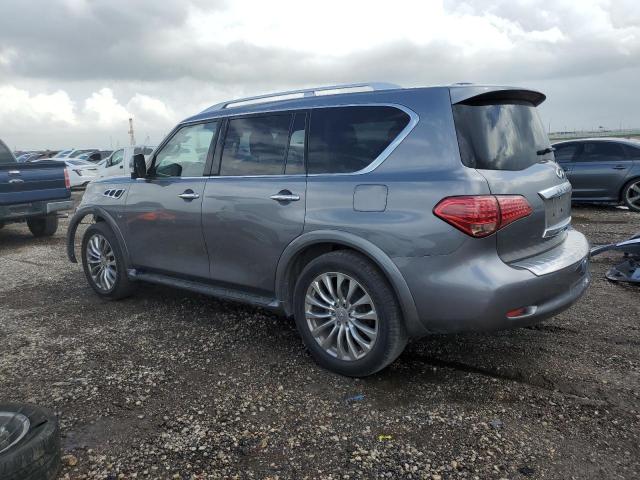 INFINITI QX80 BASE 2017 gray  gas JN8AZ2NF9H9646393 photo #3