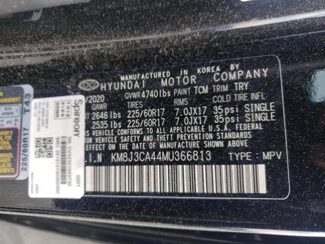 2021 HYUNDAI TUCSON LIM - KM8J3CA44MU366813