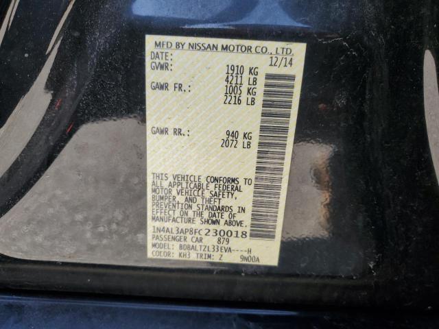 2015 NISSAN ALTIMA 2.5 - 1N4AL3AP8FC230018