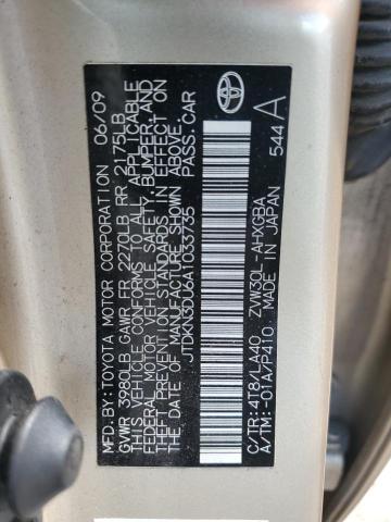 jtdkn3du6a1033735 - 2010 Toyota Prius - #50965495