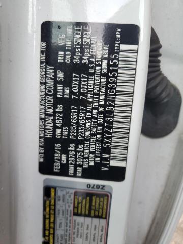 2017 HYUNDAI SANTA FE S - 5XYZT3LB2HG395155