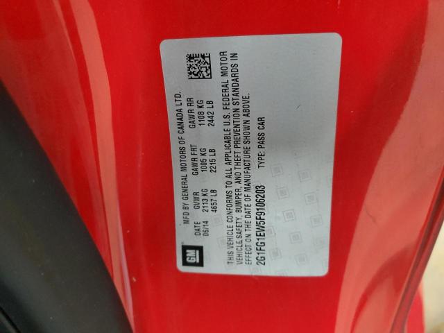 2015 CHEVROLET CAMARO SS - 2G1FG1EW5F9106203