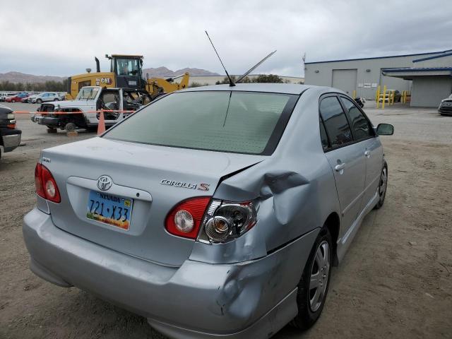 TOYOTA COROLLA CE 2005 silver sedan 4d gas 1NXBR32E35Z564990 photo #4