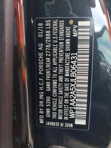 2018 PORSCHE MACAN - WP1AA2A5XJLB06431