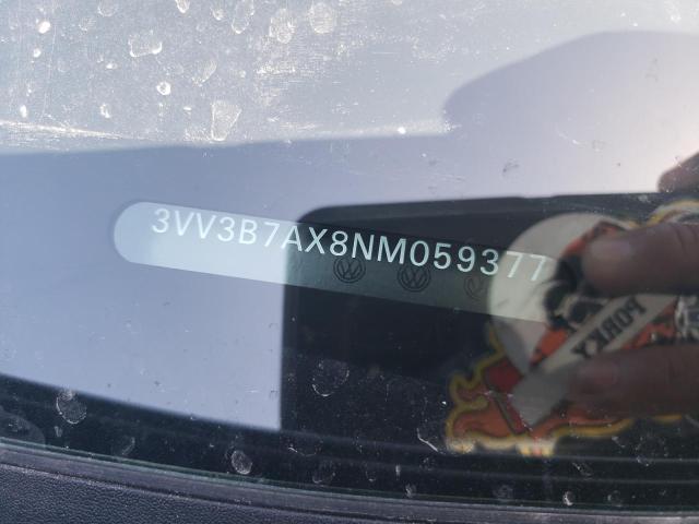 2022 VOLKSWAGEN TIGUAN SE - 3VV3B7AX8NM059377